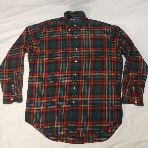 Ralph Lauren Other - RALPH LAUREN Blake Plaid Button Down L/S Shirt Sz MD